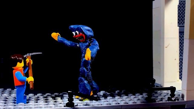 Wanna Live | Poppy Playtime meme (Huggy Wuggy) LEGO Animation смотреть онлайн