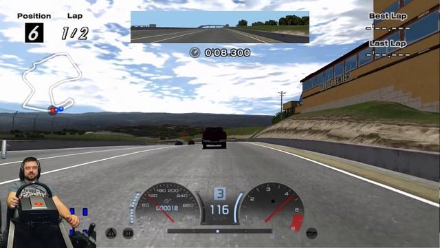 День пикапов - Sport Truck Race Gran Turismo 4К на ПК + Fanatec CSL Elite смотреть онлайн