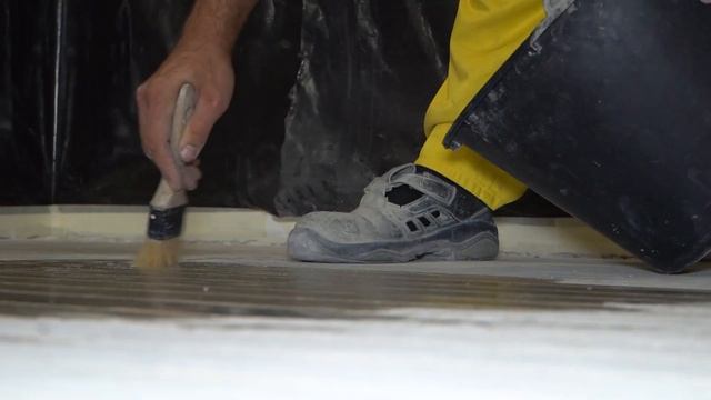 Укладка теплого пола под плитку на плиточный клей смотреть онлайн