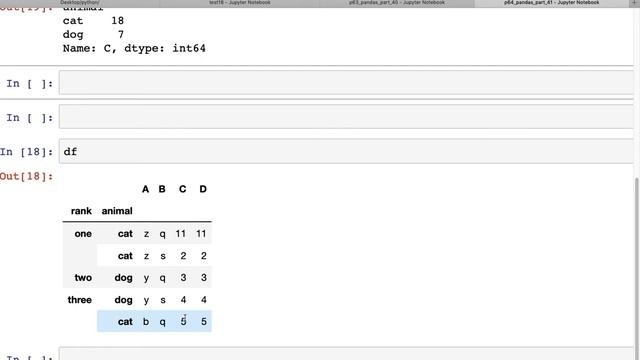 #64 Pandas (Part 41): GroupBy - 2: MultiIndex, Sort, Grouped Object in Python | Tutorial смотреть онлайн