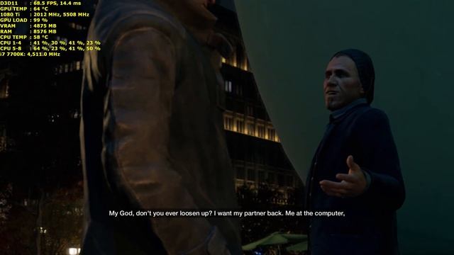 [Watch Dogs] [PC] [i7 7700K] [GTX 1080 Ti] [4K] смотреть онлайн