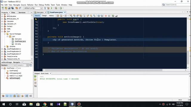 Java Swing (jFrame) set Title Icon | NetBeans IDE смотреть онлайн