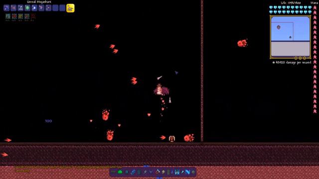 Terraria Super Buffed Megashark vs Calamity Mod Boss Rush смотреть онлайн