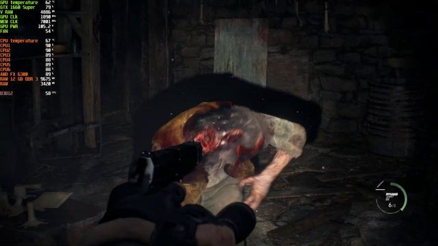 Resident Evil 4 Chainsaw Amd FX 6300 + GTX 1660 Super High Settings смотреть онлайн