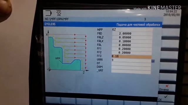 Создание программы на Simumerik 808D(SIEMENS) смотреть онлайн