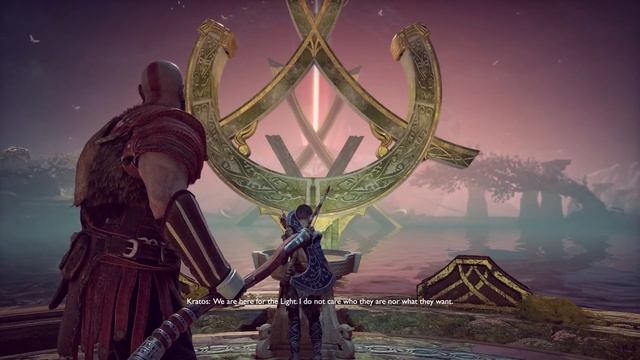 Alfheim's Lake Of Light & Tentacle Puzzle - God Of War PC - Part 4 смотреть онлайн
