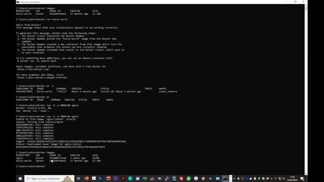 Docker : Installation et premiers pas смотреть онлайн