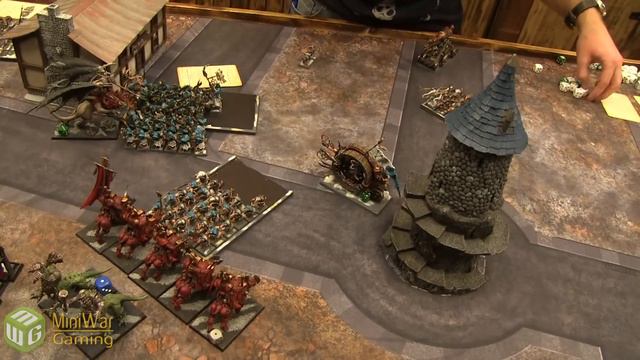Warriors of Chaos vs Skaven Warhammer Fantasy Battle Report - Old World Wars Ep 217 смотреть онлайн