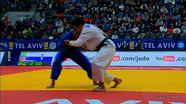 Top 15 ippons in day 2 of Judo Grand Prix Tel Aviv 2020 смотреть онлайн