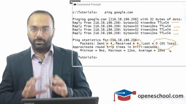 Windows Command Line Tutorials - Tutorial 23 - ping command смотреть онлайн