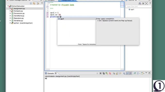 Speedy Python 3 Developer – Create Calculator App in 1 hour (7 Assignment Operators in Python) смотреть онлайн