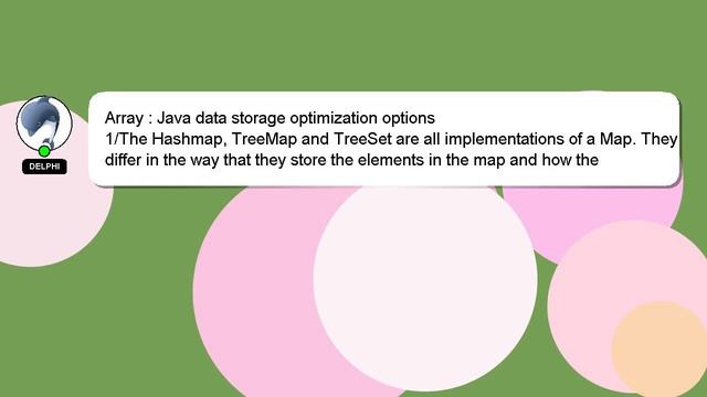 Array : Java data storage optimization options смотреть онлайн
