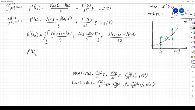 ЧМ-3. Численное дифференцирование. Часть 1/2 смотреть онлайн