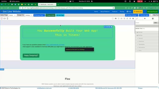 GetLiveWebsite - WebStudio - Site Builder смотреть онлайн