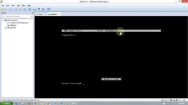 install server linux debian, ftp server, dns server, bind9, php, dengan vmware part #2 смотреть онлайн