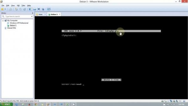 install server linux debian, ftp server, dns server, bind9, php, dengan vmware part #2