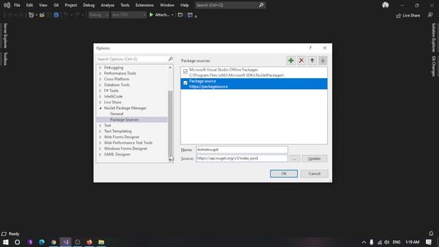 NuGet - Packages Source Visual Studio смотреть онлайн