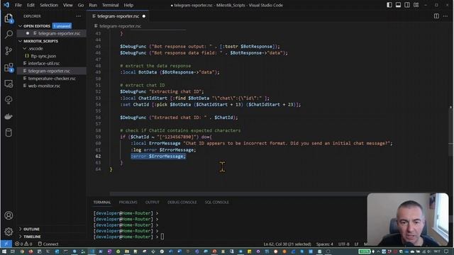 MikroTik Scripting: Lesson 06 (Part 2): Telegram Reporter смотреть онлайн