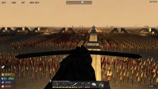 7 Days To Die - Кольевая фортификация - Часть 2 смотреть онлайн