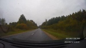 Driving in Novgorod region: Сольцы - Волот - Старая Русса 14/09/2022 (timelapse 4x)