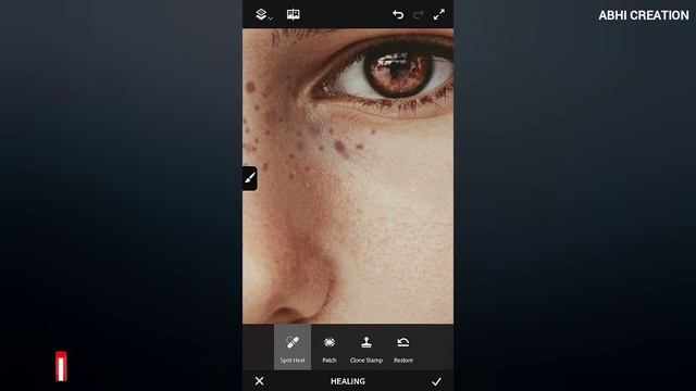 How To Remove Dark Spots In Adobe Photoshop Fix | Skin Retouching | ABHI CREATION | смотреть онлайн