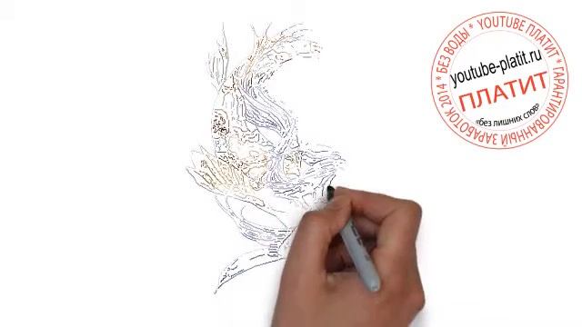 Как научиться правильно рисовать русалок карандашом Как нарисовать красивую русалку карандашом смотреть онлайн