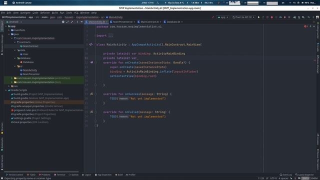 MVP pattern تطبيق عملى على ال смотреть онлайн