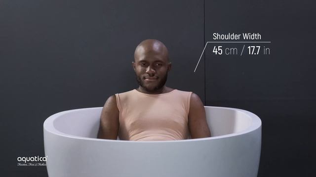 Aquatica Spoon 2 Freestanding Bathtub Demo Video for People of Average Height смотреть онлайн