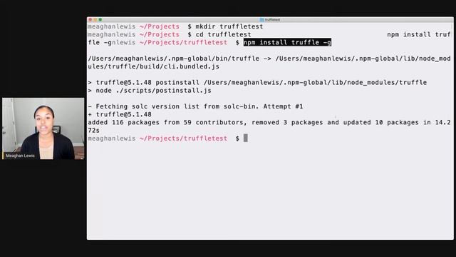 Get started with the Truffle Suite [17 of 20] | Blockchain for Beginners смотреть онлайн