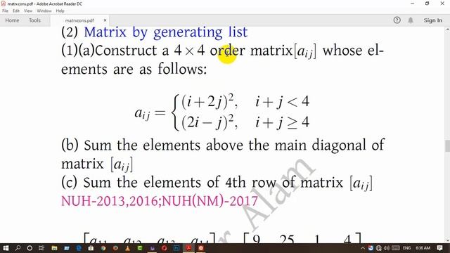 How to input a matrix in Mathematica смотреть онлайн