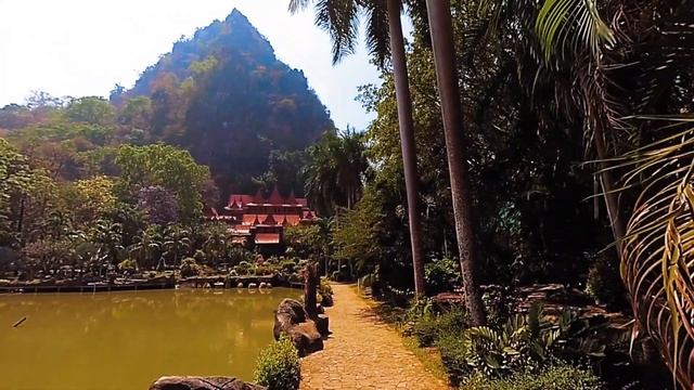Достопримечательности Таиланда.Храм Ват Там Као Вонг.Wat Tham Khao Wong. смотреть онлайн