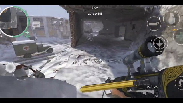 WORLD WAR HEROES M3 sniper Vs FGE assault, How did the two weapons perform!! смотреть онлайн