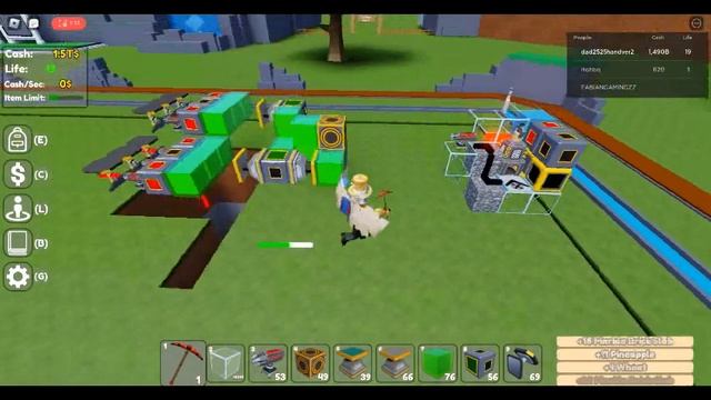 Block Tycoon (roblox) Automatic Plot eater смотреть онлайн