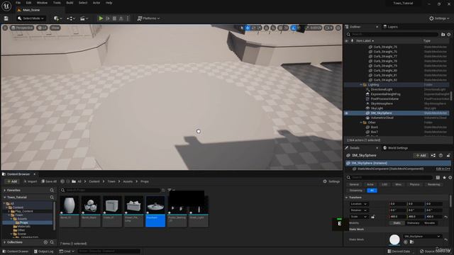 18 - Creating And Placing Our Prop Blockouts Timelapse смотреть онлайн
