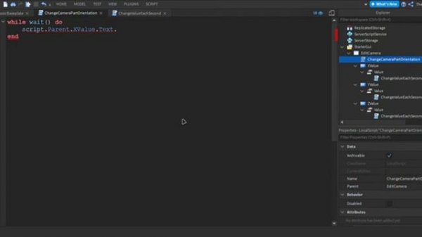 Camera Script - Roblox.