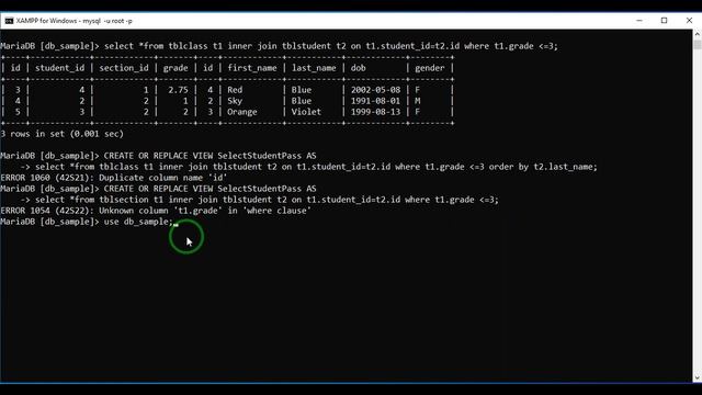 MySQL: Basic SQL View смотреть онлайн