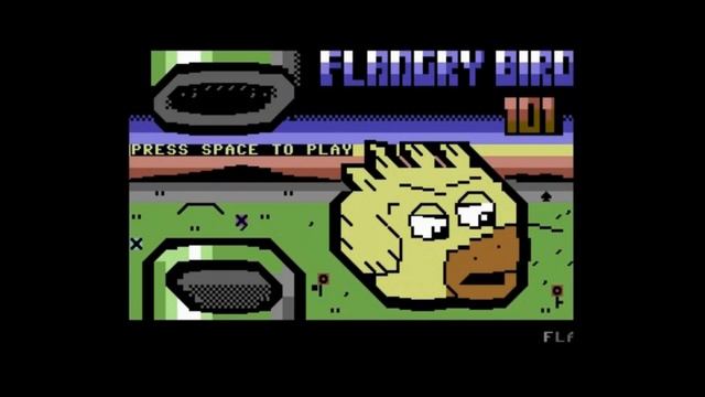 Commodore 64 -=Flangry Birds 101=- смотреть онлайн