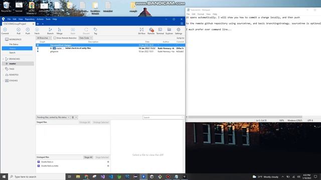 Unity Git Tutorial смотреть онлайн