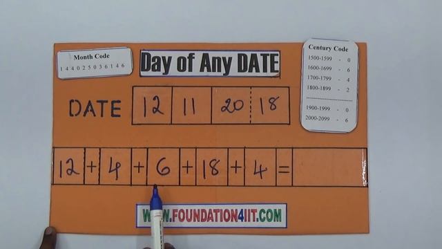 How to Find Day of any Date || Maths Project || смотреть онлайн
