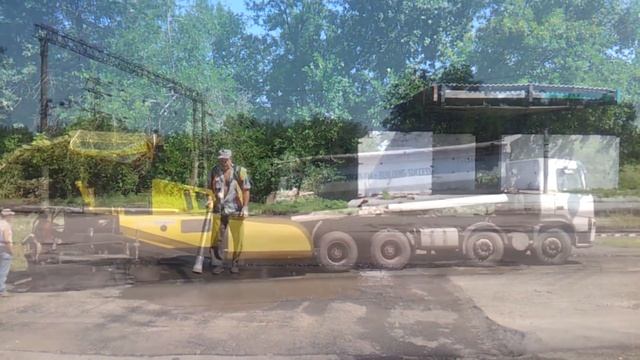 Асфальтирование участка дороги по ул. Промышленная смотреть онлайн