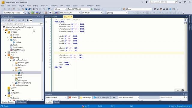 TwinCAT Tutorial I Episode 7 - Activate Configuration and Online Mode смотреть онлайн