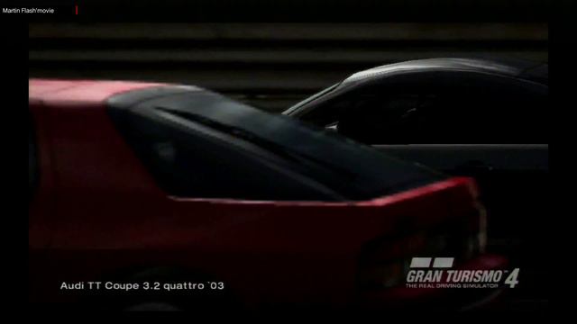 Gran Turismo 4 PS2 HD 1080i camera view Audi TT Quattro смотреть онлайн