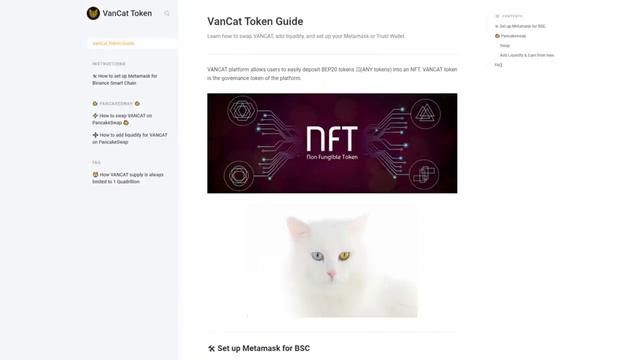 Новейшая Платформа для торговли NFT - VANCAT смотреть онлайн