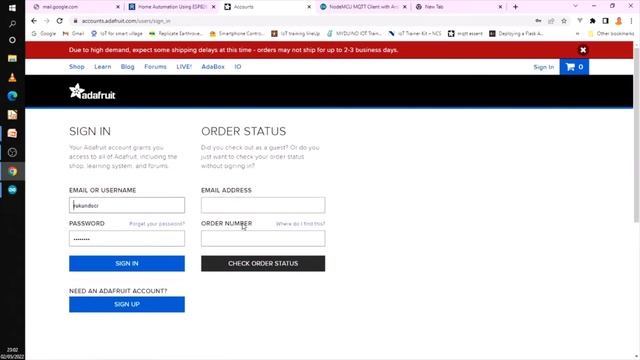 MQTT basics with Adafruit IO смотреть онлайн
