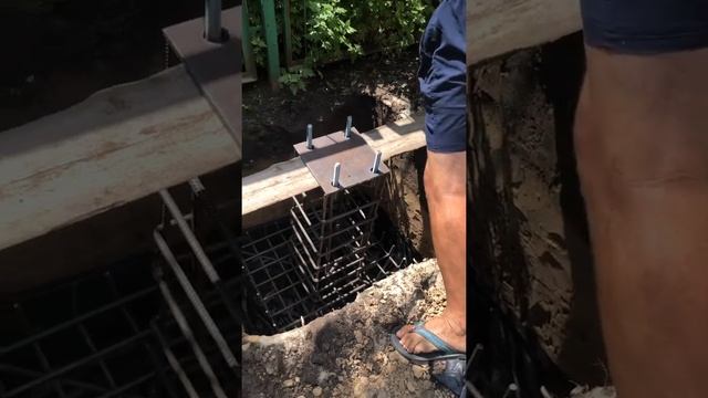 Фундамент для колонны смотреть онлайн