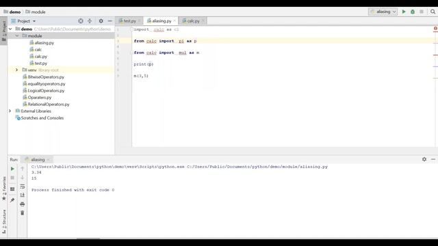 Python | Modules | Aliasing | Documentaion смотреть онлайн