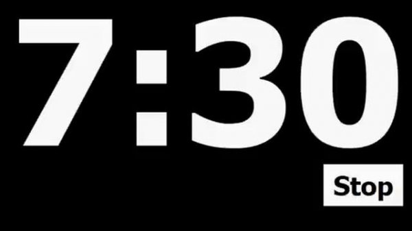 15 Minute Countdown Timer