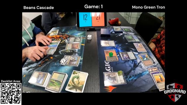 Beans Cascade VS Mono Green Tron [MTG Modern] смотреть онлайн