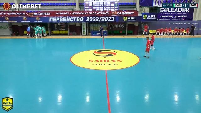 ЗИМНЕЕ ПЕРВЕНСТВО 2 (2023ГГ.) IV Лига. ГМБ №2 3:1 ФК Романовский Продукт смотреть онлайн