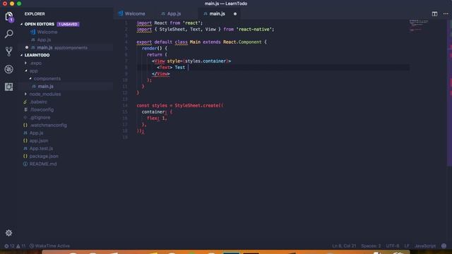 React Native - Membuat Aplikasi Sederhana [Todo] Part 1 смотреть онлайн